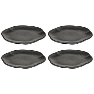 Serax Inku By Sergio Herman Gebaksbordje&Oslash;13,9 Set Van 4 Black