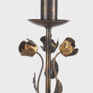 ONLI Carolina tafellamp, bronskleurig, 1-lamp, ijzer