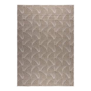 Interieur05 Buitenkleed Deco bruin|grijs dubbelzijdig - 240 x 340 cm