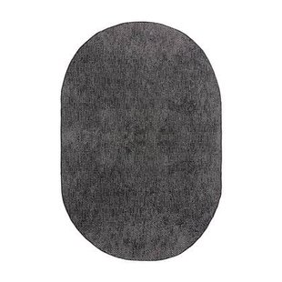 Eva Interior Buitenkleed Dahl Ovaal - Zwart - Dubbelzijdig