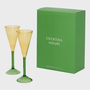 Urban Nature Culture Champagneglas - Set Van 2 - In Geschenkverpakking