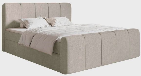 Boxspring Chloe 180x200 chenille met opbergruimte | NADUVI Collection