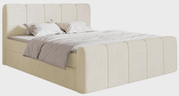 Boxspring Chloe 180x200 chenille met opbergruimte | NADUVI Collection