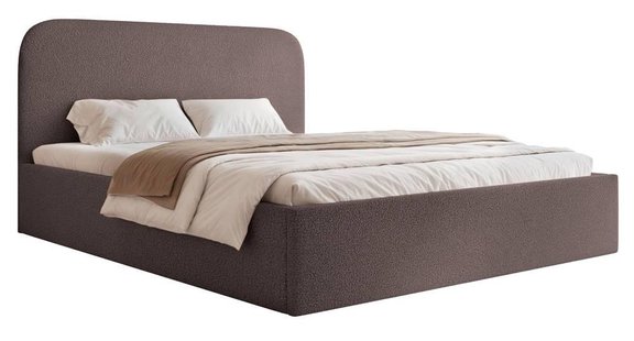 Bedframe Fia 140x200 bouclé met opbergruimte | NADUVI Collection