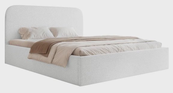 Bedframe Fia 160x200 bouclé met opbergruimte | NADUVI Collection