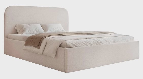 Bedframe Fia 180x200 chenille met opbergruimte | NADUVI Collection