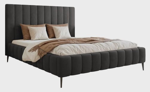 Bedframe Flores velvet 180x200 met opbergruimte | NADUVI Collection