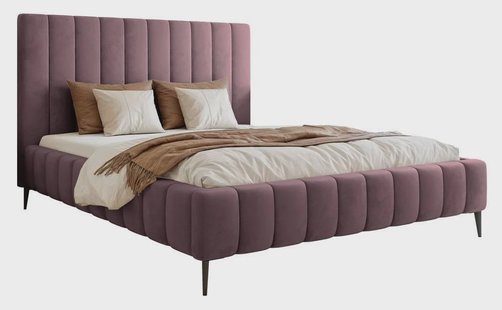 Bedframe Flores velvet 140x200 met opbergruimte | NADUVI Collection