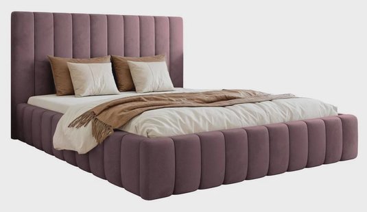 Bedframe Flores velvet 160x200 met opbergruimte | NADUVI Collection