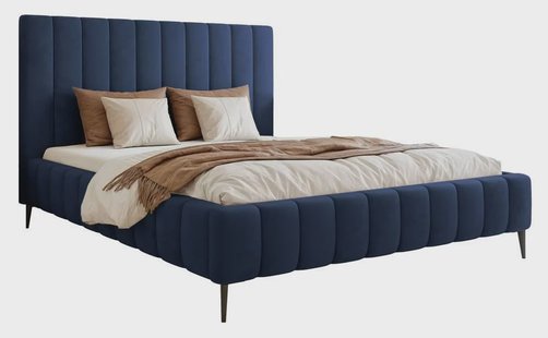 Bedframe Flores velvet 160x200 met opbergruimte | NADUVI Collection