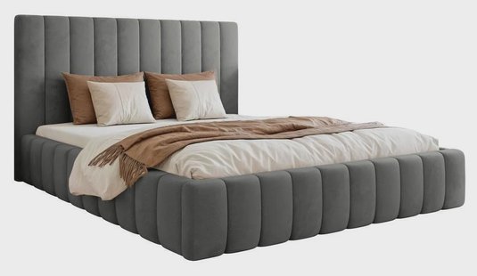 Bedframe Flores velvet 180x200 met opbergruimte | NADUVI Collection