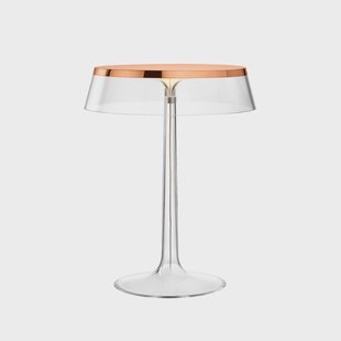 Flos Bon Jour T tafellamp Copper-transparante kap