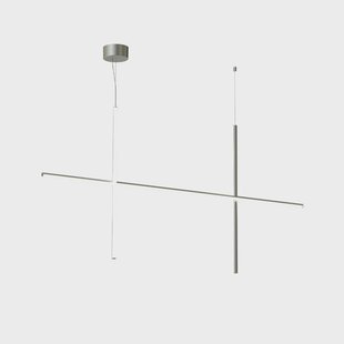 Flos Coordinates S2 hanglamp Aluminium Flos Coordinates S2 hanglamp Aluminium