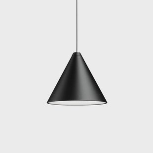 Flos String Light Cone hanglamp Zwart, 12 m kabel