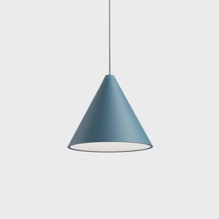 Flos String Light Cone hanglamp Blauw, 12 m kabel