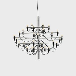 Flos 2097 Sarfatti kroonluchter LED Chroom 30 lampen