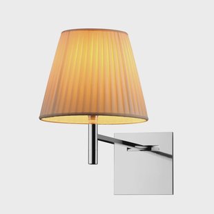 Flos KTribe W muurlamp Aluminium-textielscherm