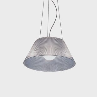 Flos Romeo Moon S2 hanglamp Wit-glas