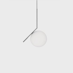 Flos IC lights S1 hanglamp Chroom-opaal