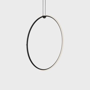 Flos Arrangements Round hanglamp Black, medium