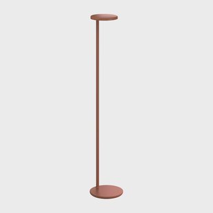 Flos Oblique vloerlamp Matte rust