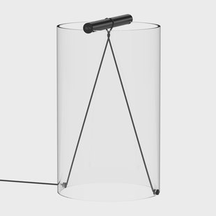 Flos To-Tie T2 tafellamp Matzwart