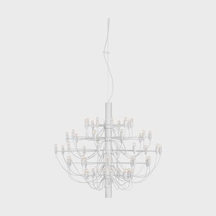 Flos 2097 Sarfatti kroonluchter LED Matwit 50 lampen
