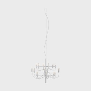 Flos 2097 Sarfatti kroonluchter Matwit 18 lampen