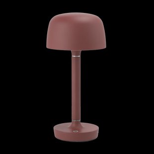 Scandi Living Halo draagbare tafellamp 25,5 cm Burgundy