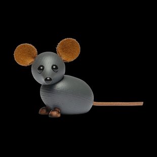 Spring Copenhagen The house mouse decoratie 4,5 cm Grijs