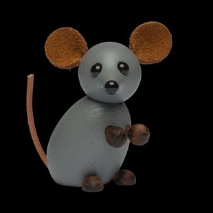 Spring Copenhagen The farm mouse decoratie 7 cm Grijs