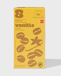 HEMA Koffiecups vanille - 10 stuks