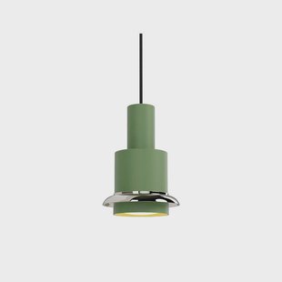 - Chaumont Hanglamp Ø15xH22 Green/Nickel - DCW