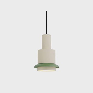 - Chaumont Hanglamp Ø15xH22 White/Green - DCW