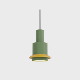 - Chaumont Hanglamp Ø15xH22 Green/Yellow - DCW