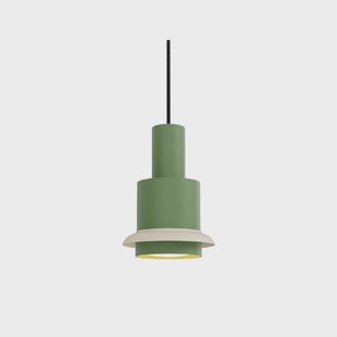 - Chaumont Hanglamp Ø15xH22 Green/White - DCW