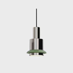 - Chaumont Hanglamp Ø15xH22 Nickel/Green - DCW