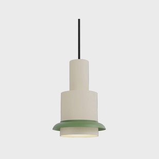 - Chaumont Hanglamp Ø19xH28 White/Green - DCW