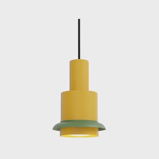 - Chaumont Hanglamp Ø19xH28 Yellow/Green - DCW