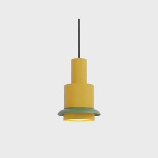 - Chaumont Hanglamp Ø15xH22 Yellow/Green - DCW