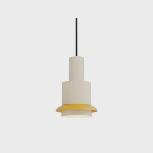 - Chaumont Hanglamp Ø15xH22 White/Yellow - DCW