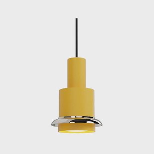 - Chaumont Hanglamp Ø19xH28 Yellow/Nickel - DCW