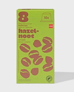 HEMA Koffiecups hazelnoot - 10 stuks