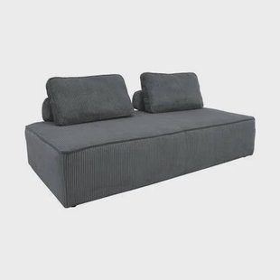 sweeek - Fauteuil in corduroy 2 zitplaatsen