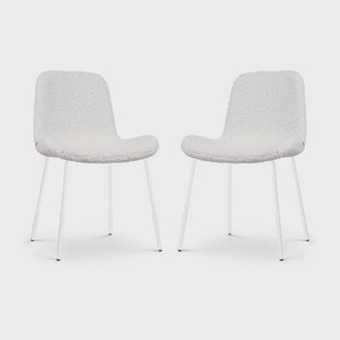 Set van 2 eetkamerstoelen Nora-Fé teddy | Nolon