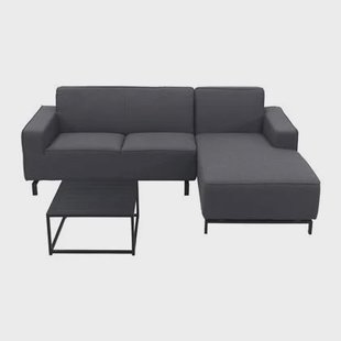 Boavista|Toronto loungeset - Sooty - 3-delig - Links