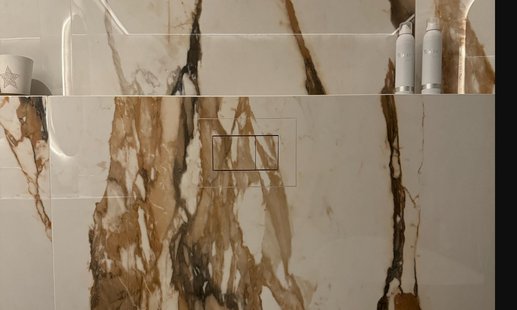 Betegelbare Drukplaat BWS Flush Geschikt voor Geberit Sigma, Delta & TECE