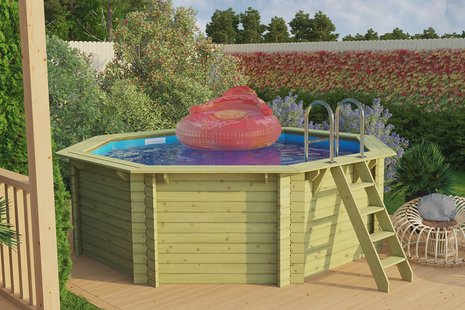 Karibu | Zwembad Model 1 met Filterpakket | Variant A