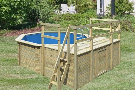 Karibu | Zwembad Model 1 met Filterpakket | Variant D