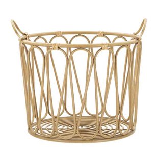 Mauro Ferretti Panama Ronde mand in bruin metaal